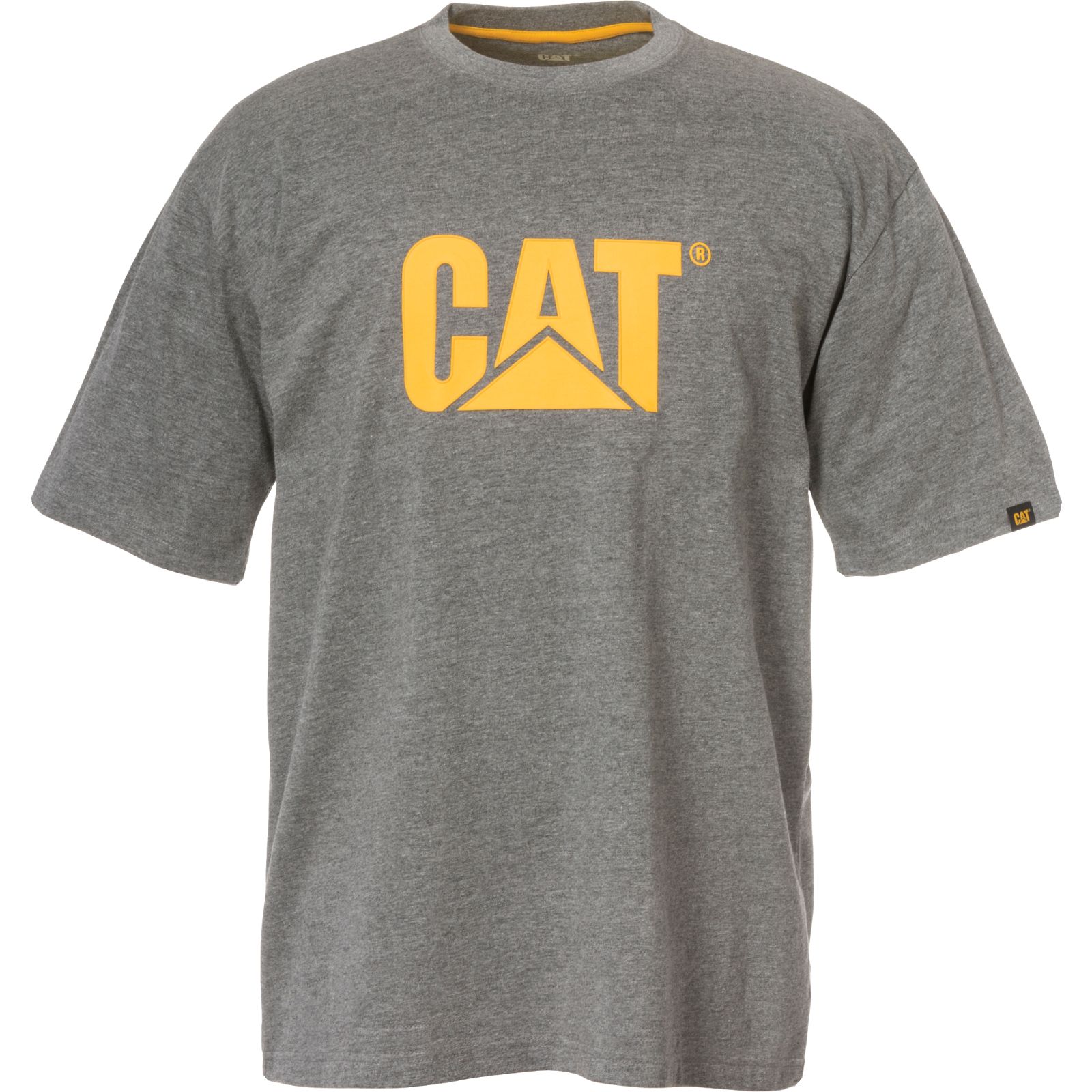 Men's Caterpillar Trademark T-Shirts Grey Ireland YDLP89514